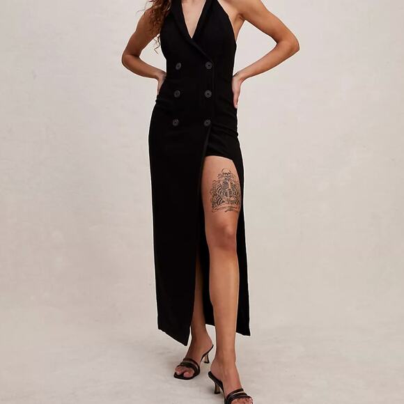 RUMER Arden Blazer Maxi Dress - Picture 1 of 7